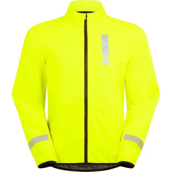 HUMP Reflect Waterproof Jacket Hi-Viz Yellow - FREE UK Shipping, FREE 365 Day Returns | Moto Central