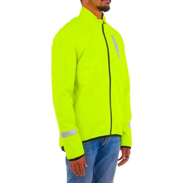 HUMP Reflect Waterproof Jacket Hi-Viz Yellow - FREE UK Shipping, FREE 365 Day Returns | Moto Central