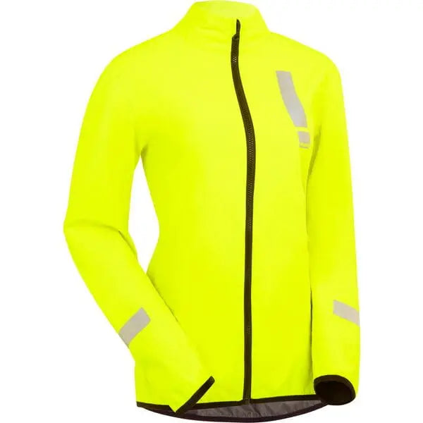 HUMP Reflect Waterproof Ladies Jacket Hi-Viz Yellow - FREE UK Shipping, FREE 365 Day Returns | Moto Central