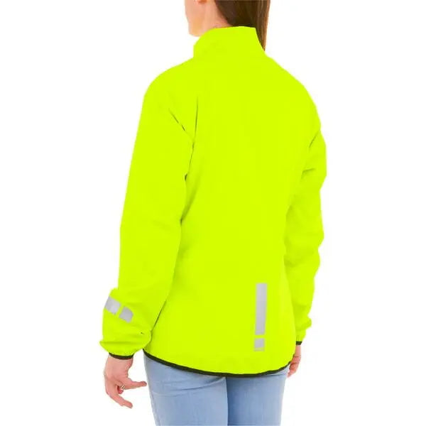 HUMP Reflect Waterproof Ladies Jacket Hi-Viz Yellow - FREE UK Shipping, FREE 365 Day Returns | Moto Central