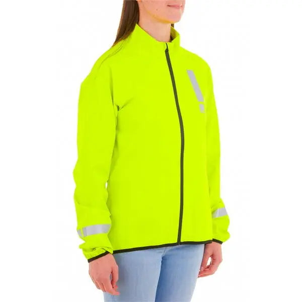 HUMP Reflect Waterproof Ladies Jacket Hi-Viz Yellow - FREE UK Shipping, FREE 365 Day Returns | Moto Central