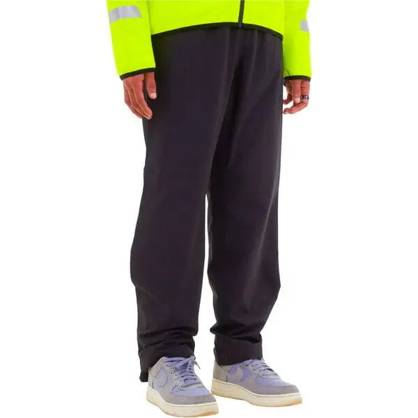 HUMP Unisex Reflect Waterproof Overtrouser Black - FREE UK Shipping, FREE 365 Day Returns | Moto Central