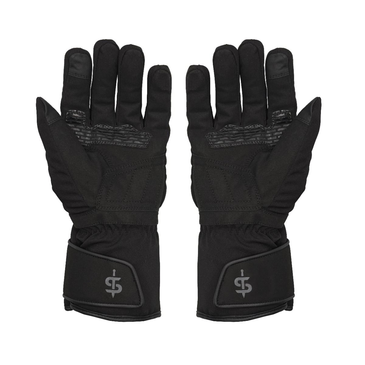 Spada Hunza REV.2 CE Waterproof Ladies Textile Gloves Black