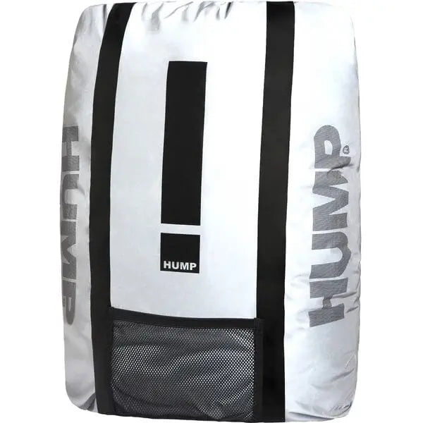 HUMP Shine Waterproof Backpack Cover Reflective Silver - FREE UK Shipping, FREE 365 Day Returns | Moto Central