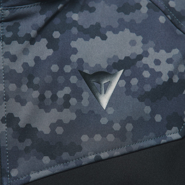Dainese Ignite Hooded Textile Jacket Black / Camo Grey