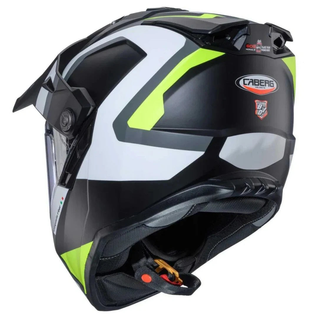 Caberg Tanami Scram Adventure Matt Black / Grey / White / Fluo Yellow