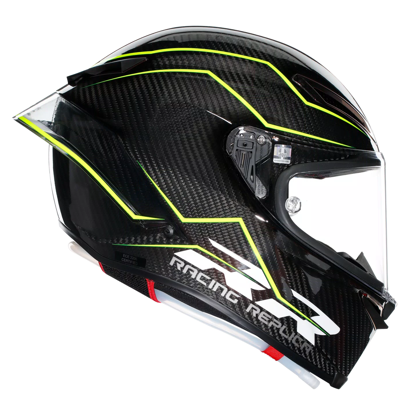 AGV Pista GP-RR ECE 22.06 Performante Carbon / Fluo Green - FREE UK Delivery, FREE 365 Day Returns | Moto Central