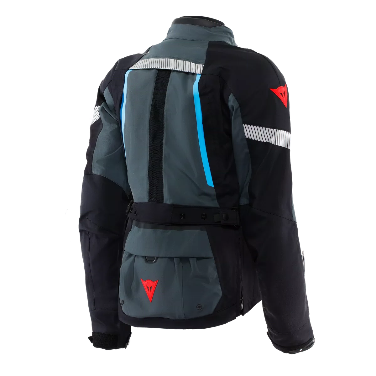 Dainese Mangen Absoluteshell Pro women’s textile jacket in Ebony/Black, rear view