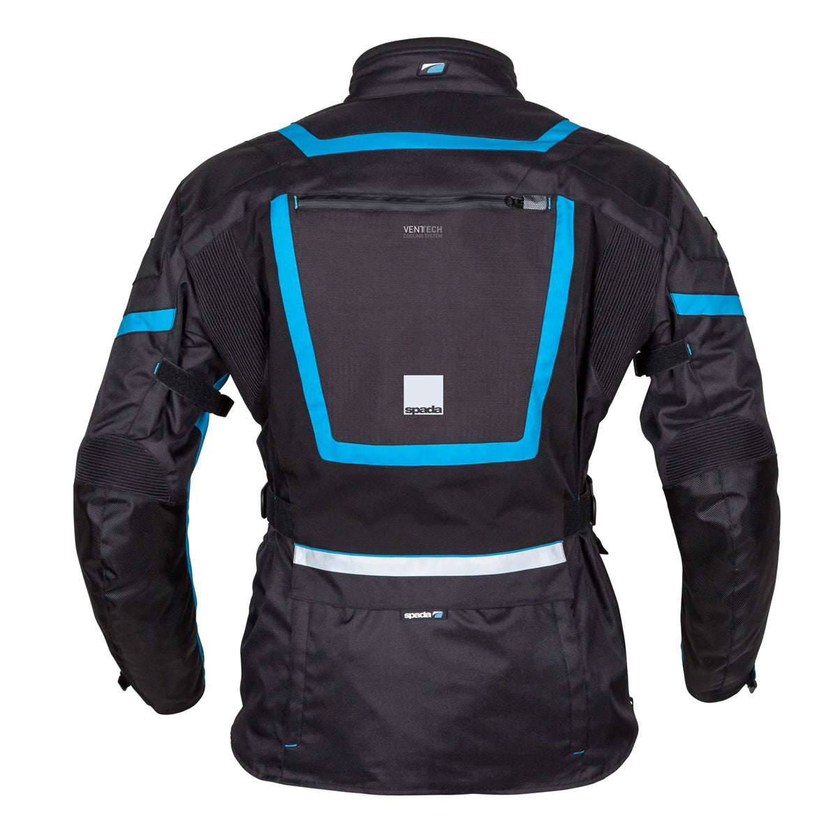 Spada Base Textile Jacket Black / Blue FREE UK Delivery, FREE 365 Day Returns | Moto Central