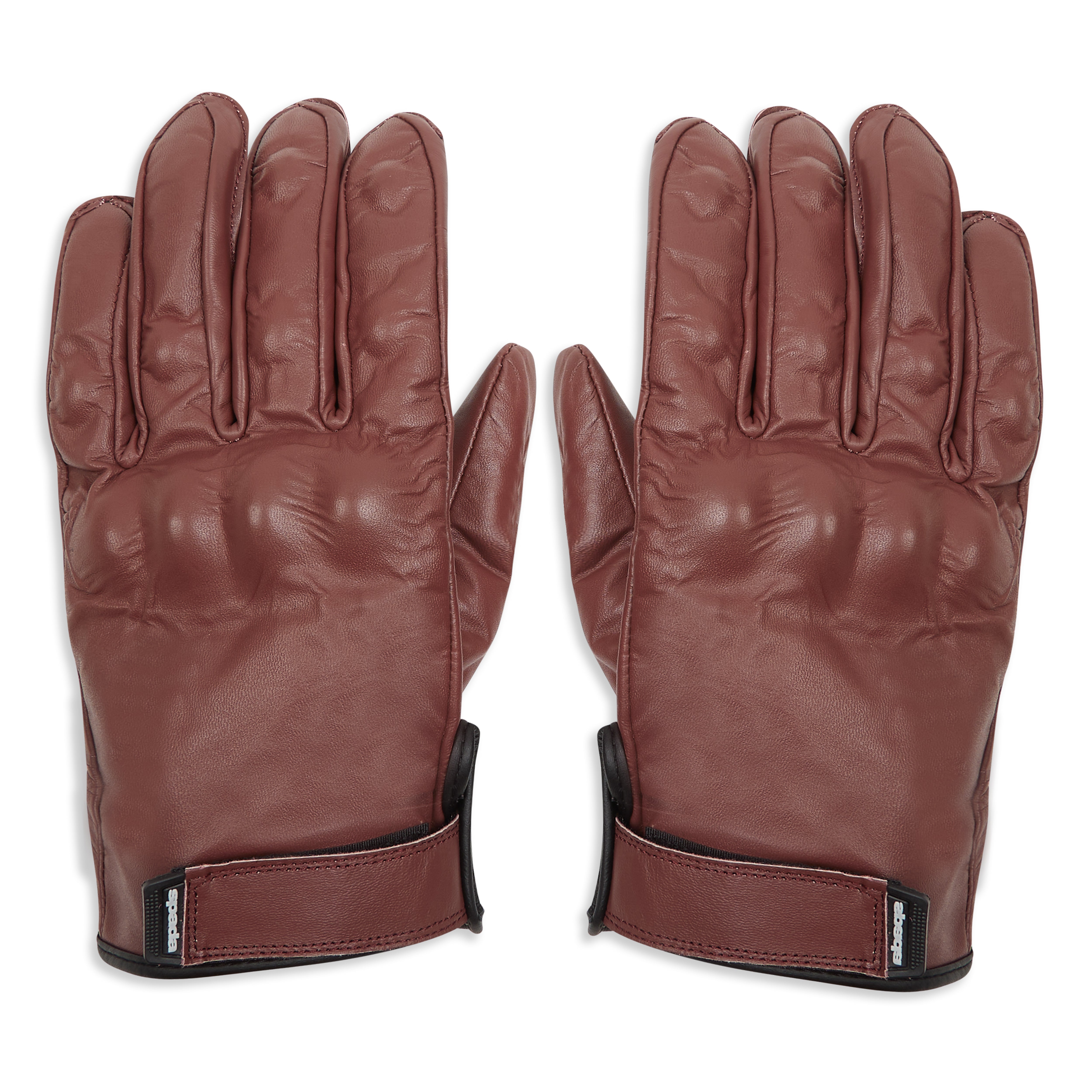 Spada Wyatt CE Leather Gloves Oxblood FREE UK Delivery, FREE 365 Day Returns | Moto Central