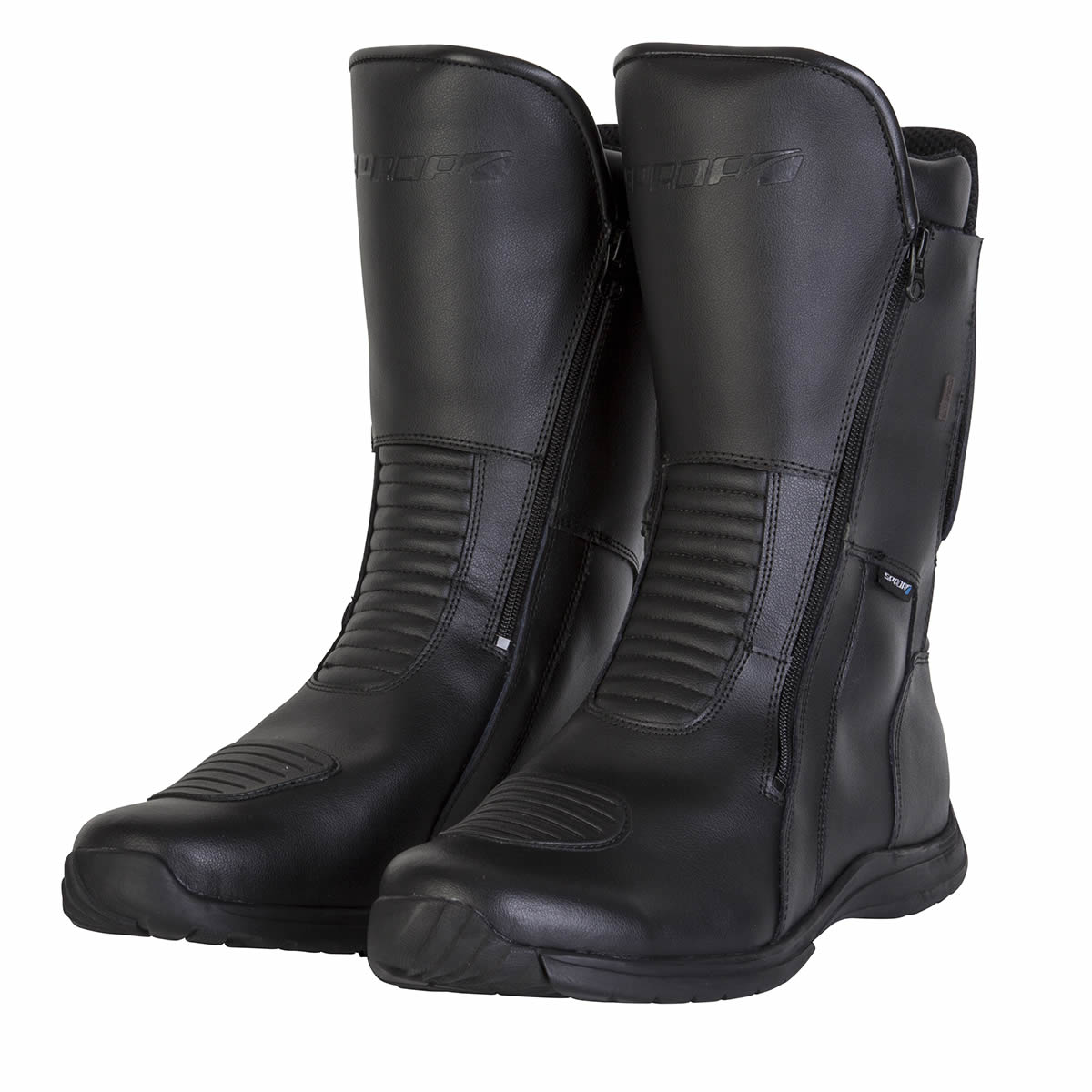 Spada Hurricane 2 Waterproof Boots Black FREE UK Delivery, FREE 365 Day Returns | Moto Central