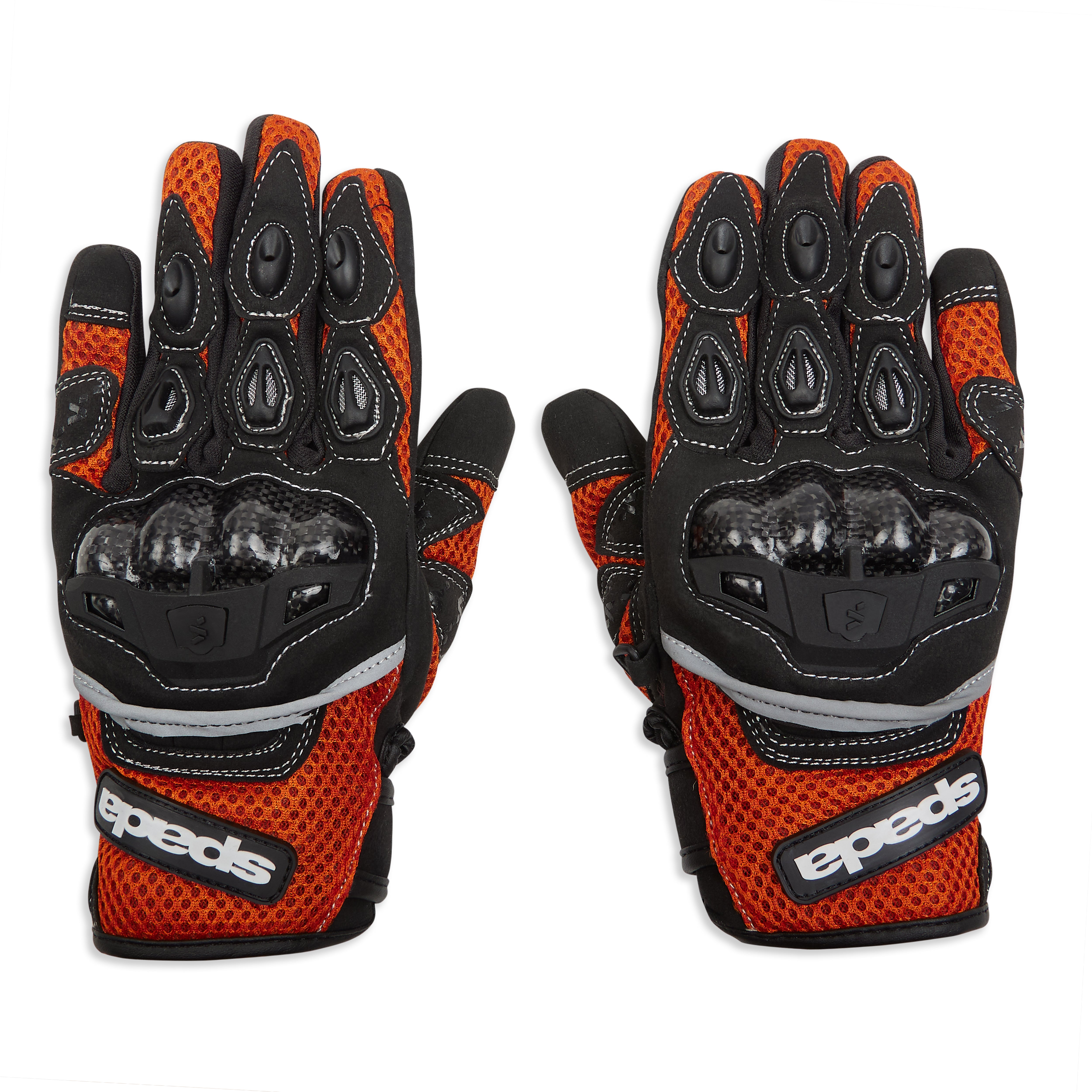 Spada MX-Air CE Textile Gloves Orange FREE UK Delivery, FREE 365 Day Returns | Moto Central