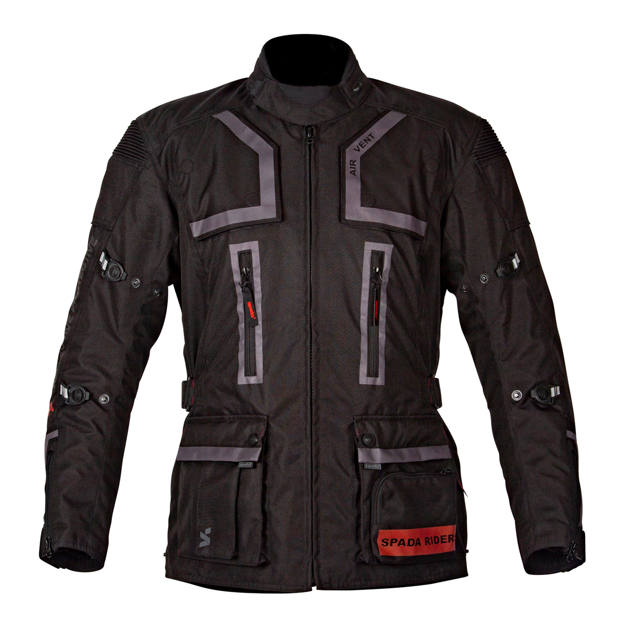 Spada Tucson CE Textile Jacket Black FREE UK Delivery, FREE 365 Day Returns | Moto Central