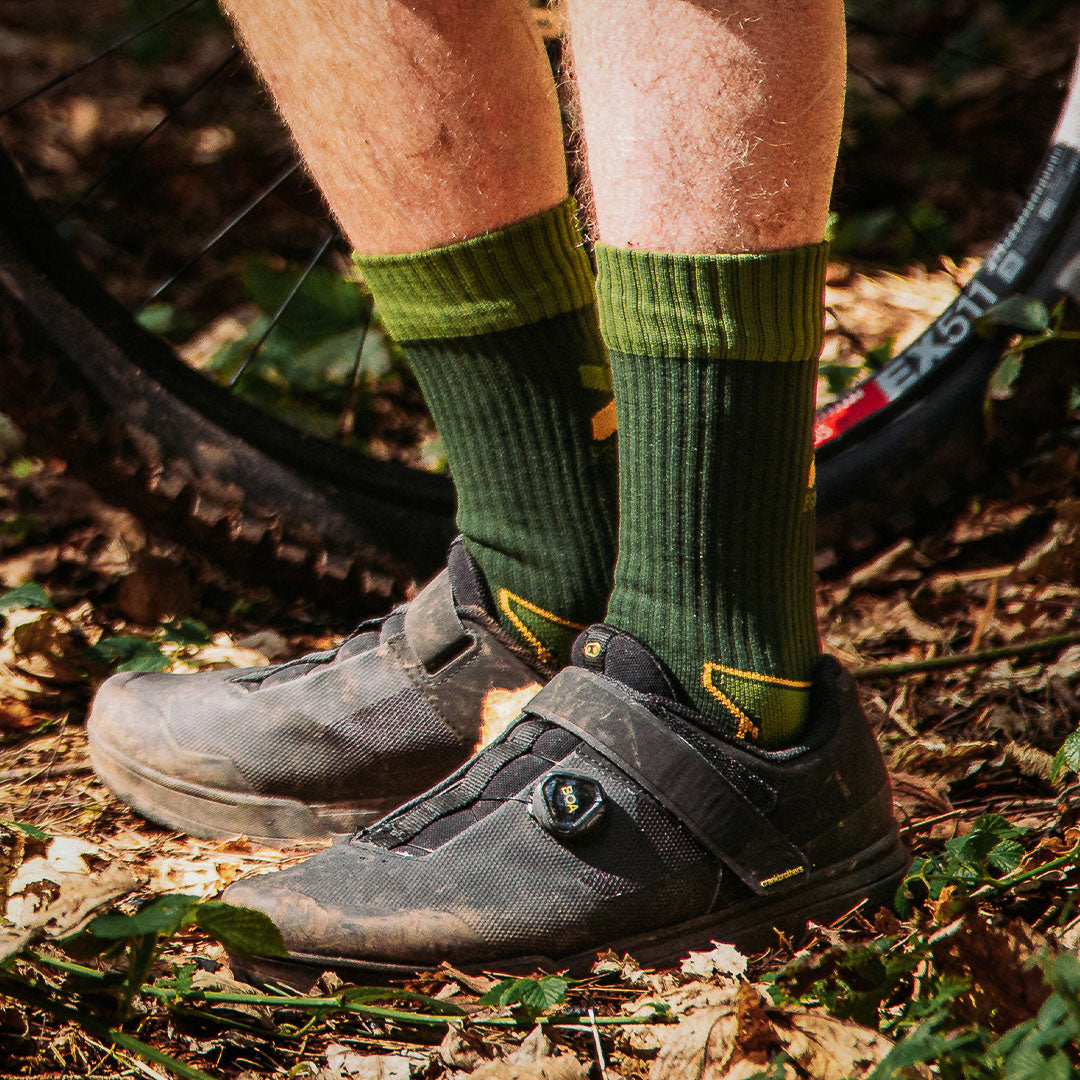 Spada Hydro Socks Olive FREE UK Delivery, FREE 365 Day Returns | Moto Central