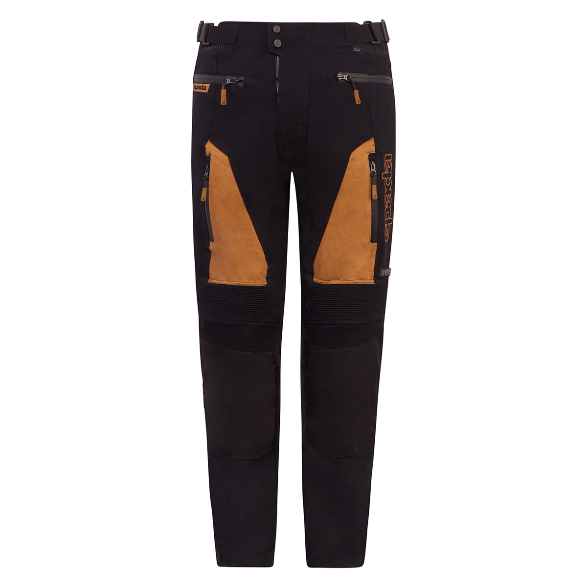Spada Ascent V3 CE Textile Trouser Black / Tan FREE UK Delivery, FREE 365 Day Returns | Moto Central