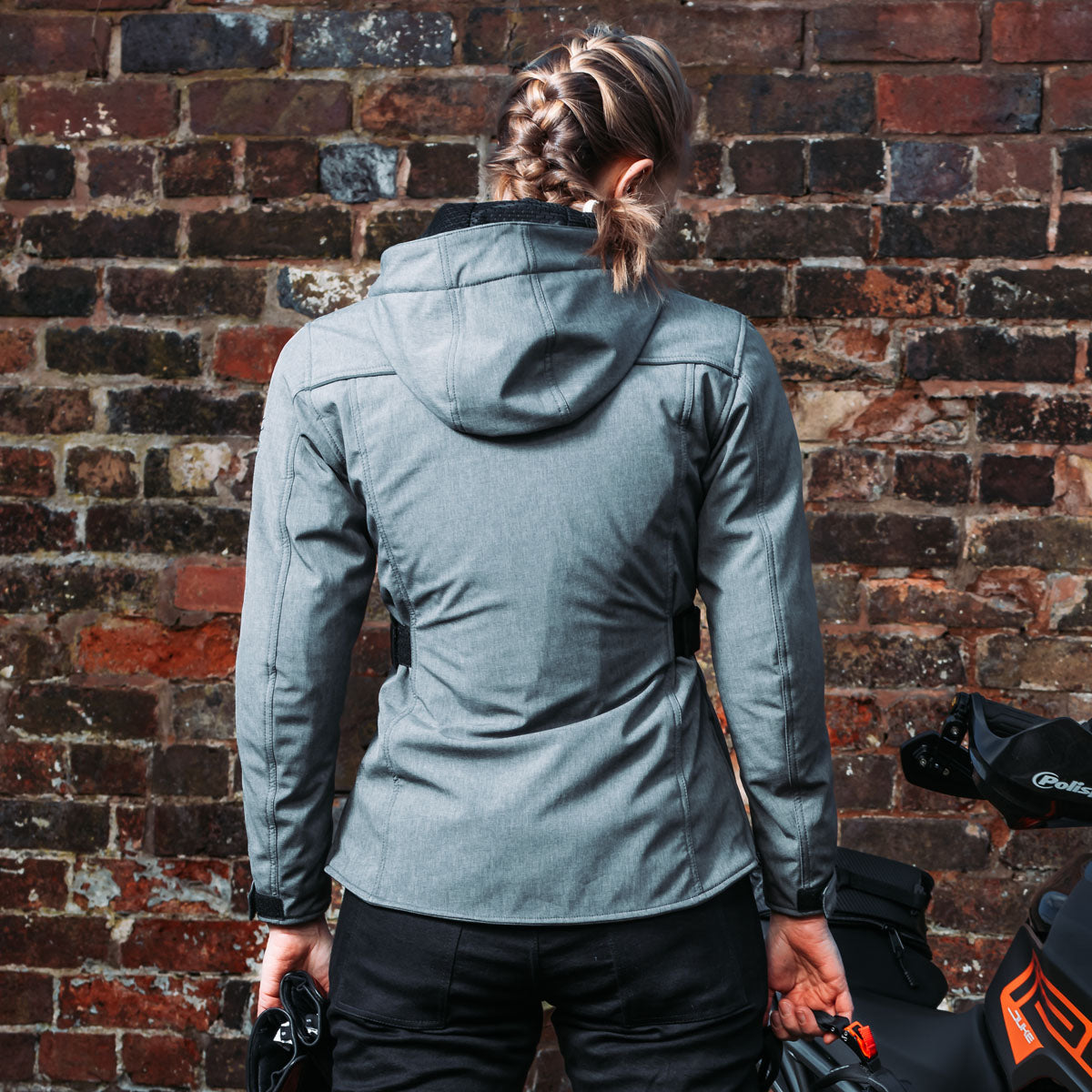 Spada Hairpin 2.0 CE Ladies Textile Jacket Grey FREE UK Delivery, FREE 365 Day Returns | Moto Central