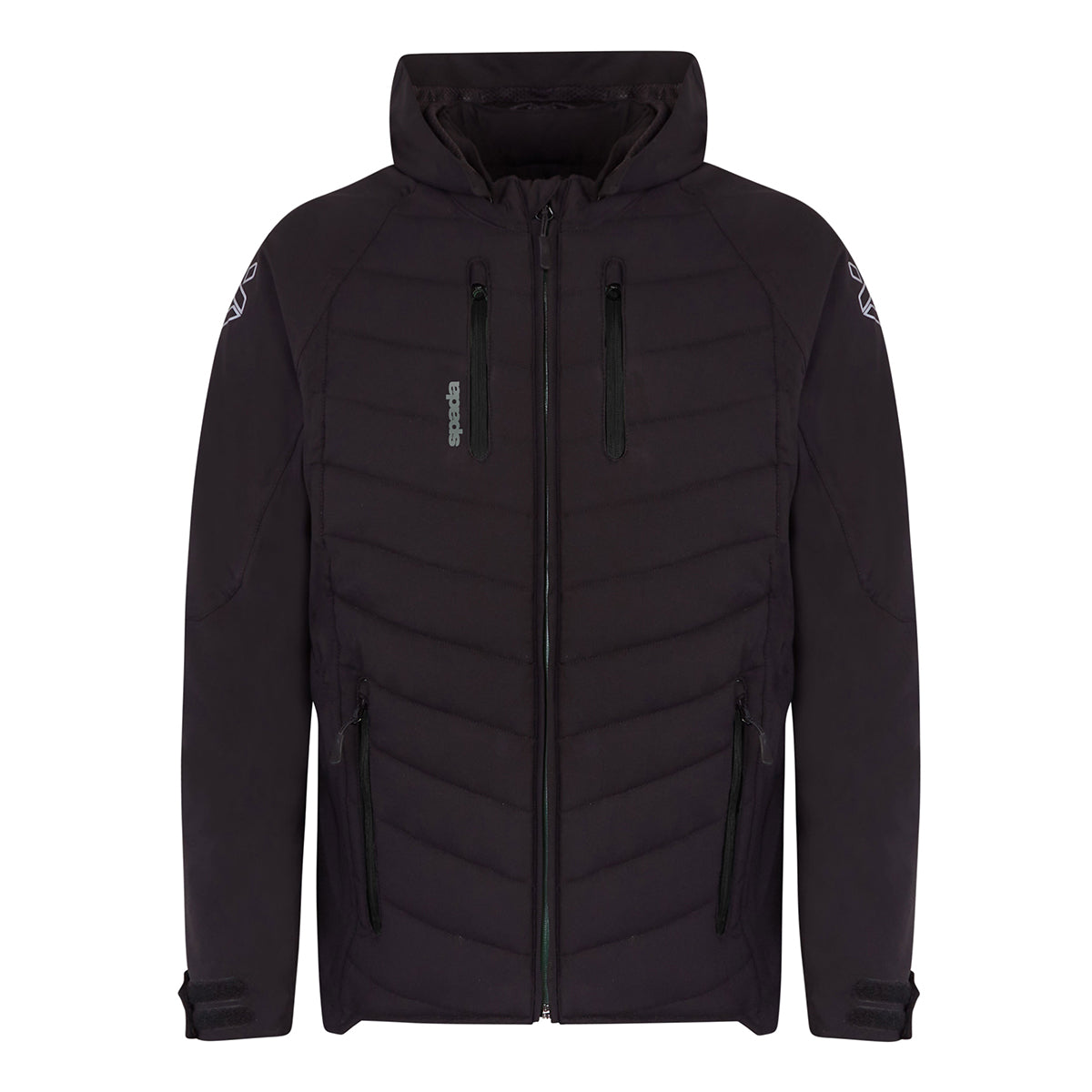 Spada Tino Quilted CE Textile Jacket Black FREE UK Delivery, FREE 365 Day Returns | Moto Central