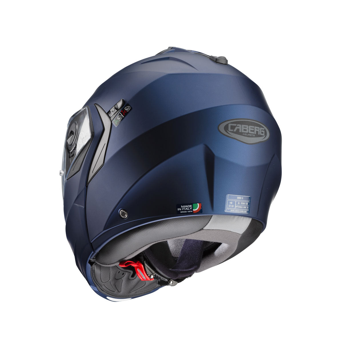 Caberg Duke X Plain Matt Blue FREE UK Delivery, FREE 365 Day Returns | Moto Central