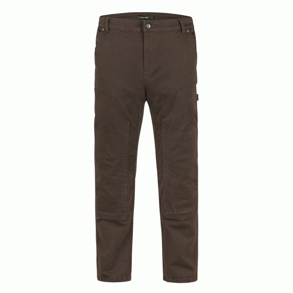Silk Road Carpenter Textile Trouser Brown