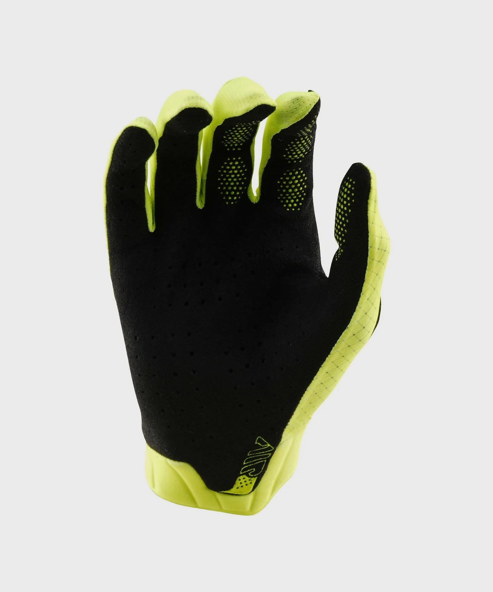 Troy Lee Designs Air Cycle Gloves Mono Flow Yellow - FREE UK Shipping, FREE 365 Day Returns | Moto Central