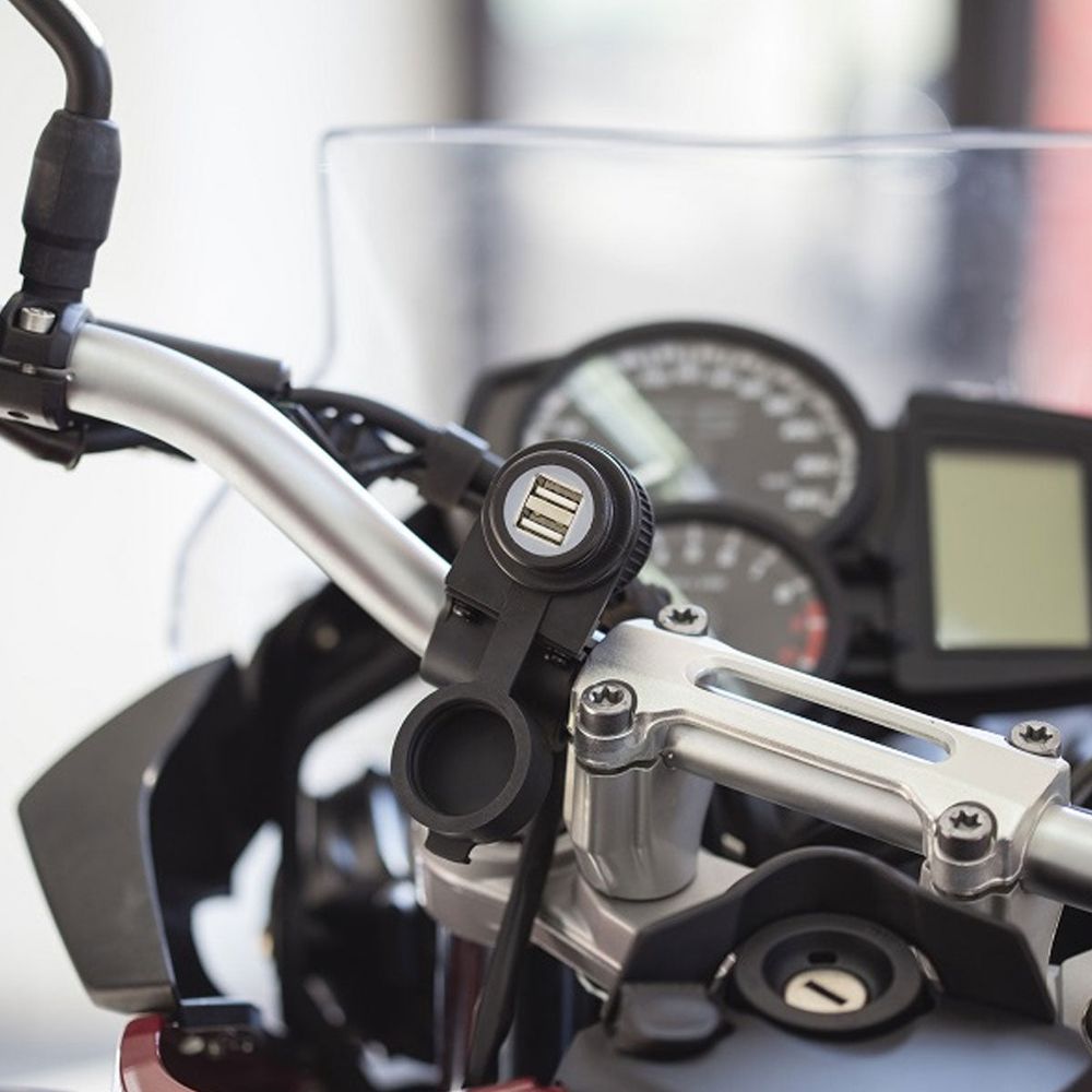 Interphone 12V 2 USB Moto Adaptor