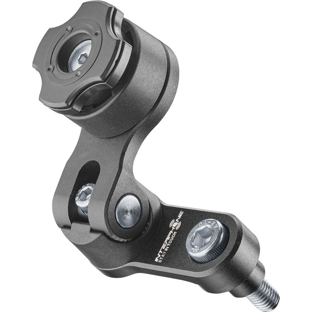 Quiklox By Interphone Universal Handlebar Riser Mount Black