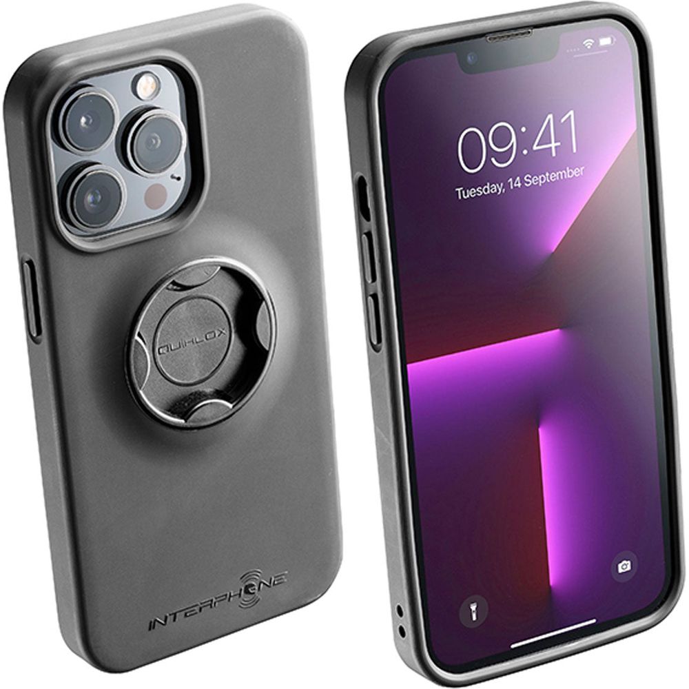 Quiklox By Interphone Case Black For iPhone 13 Pro