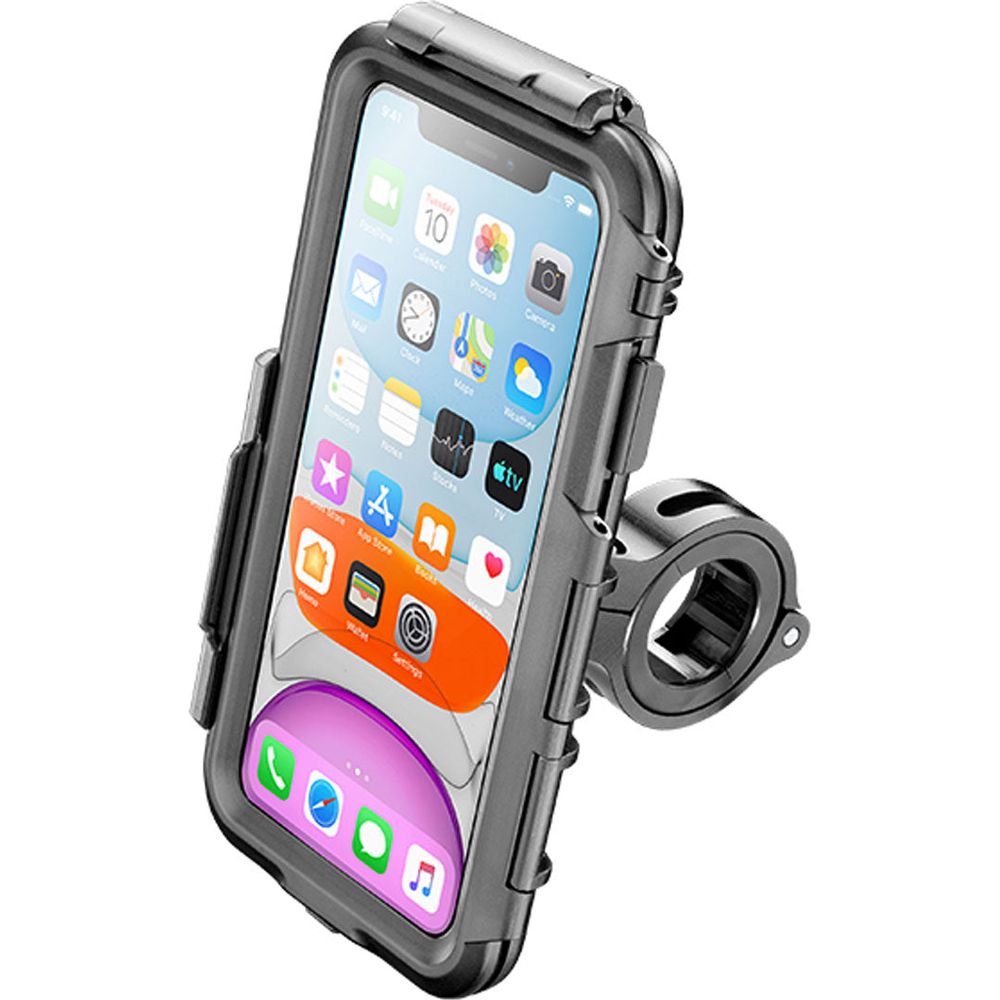 Interphone Tubular Handlebar Mount Case For iPhone 11