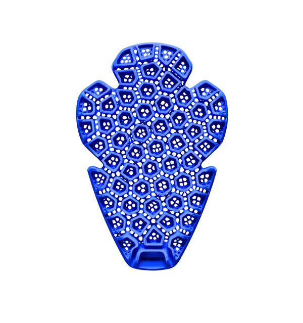 Rheon CE1 Flat Shoulder / Hip Protector Sky Blue FREE UK Delivery, FREE 365 Day Returns | Moto Central