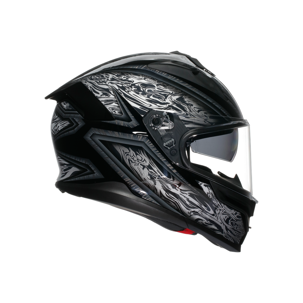 AGV K7 Damascus Black / Silver