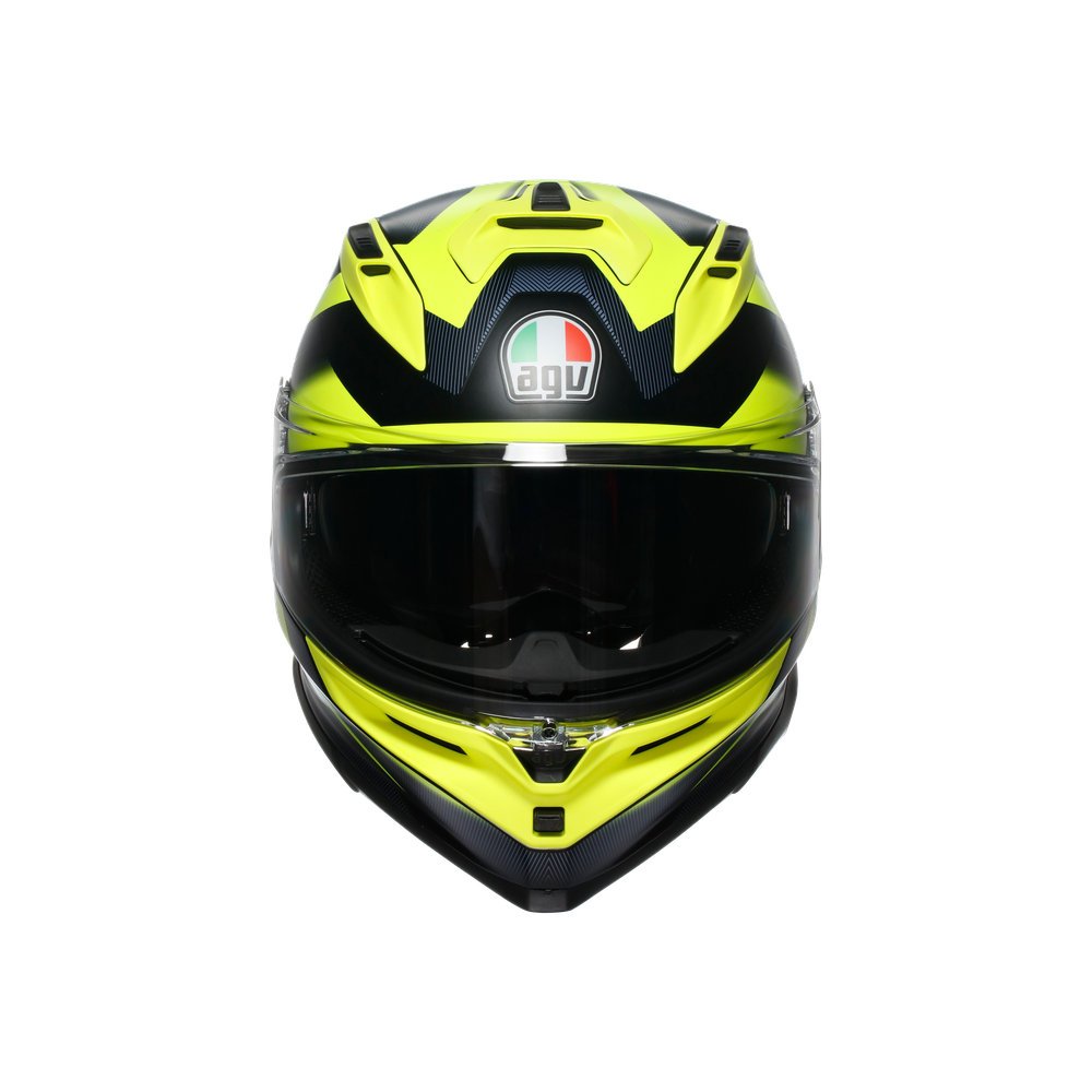 AGV K7 Glimpse Black / Fluo Yellow
