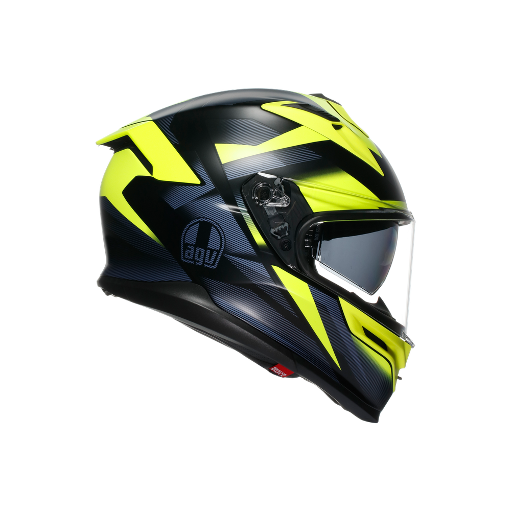 AGV K7 Glimpse Black / Fluo Yellow