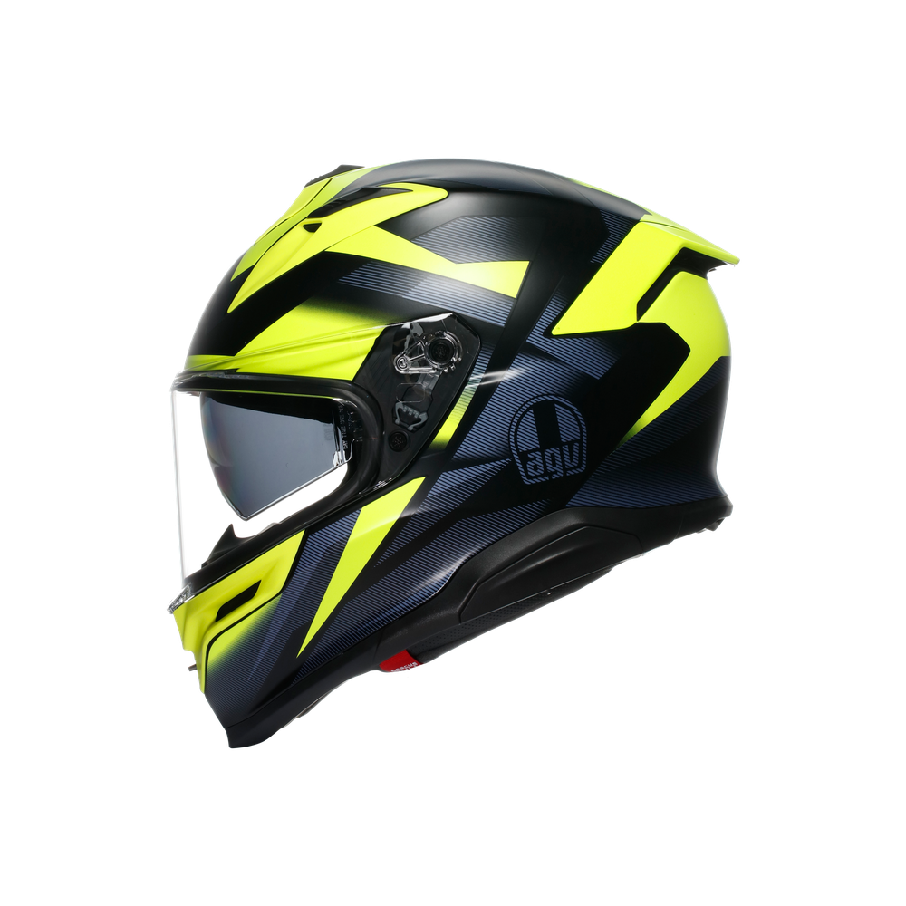 AGV K7 Glimpse Black / Fluo Yellow