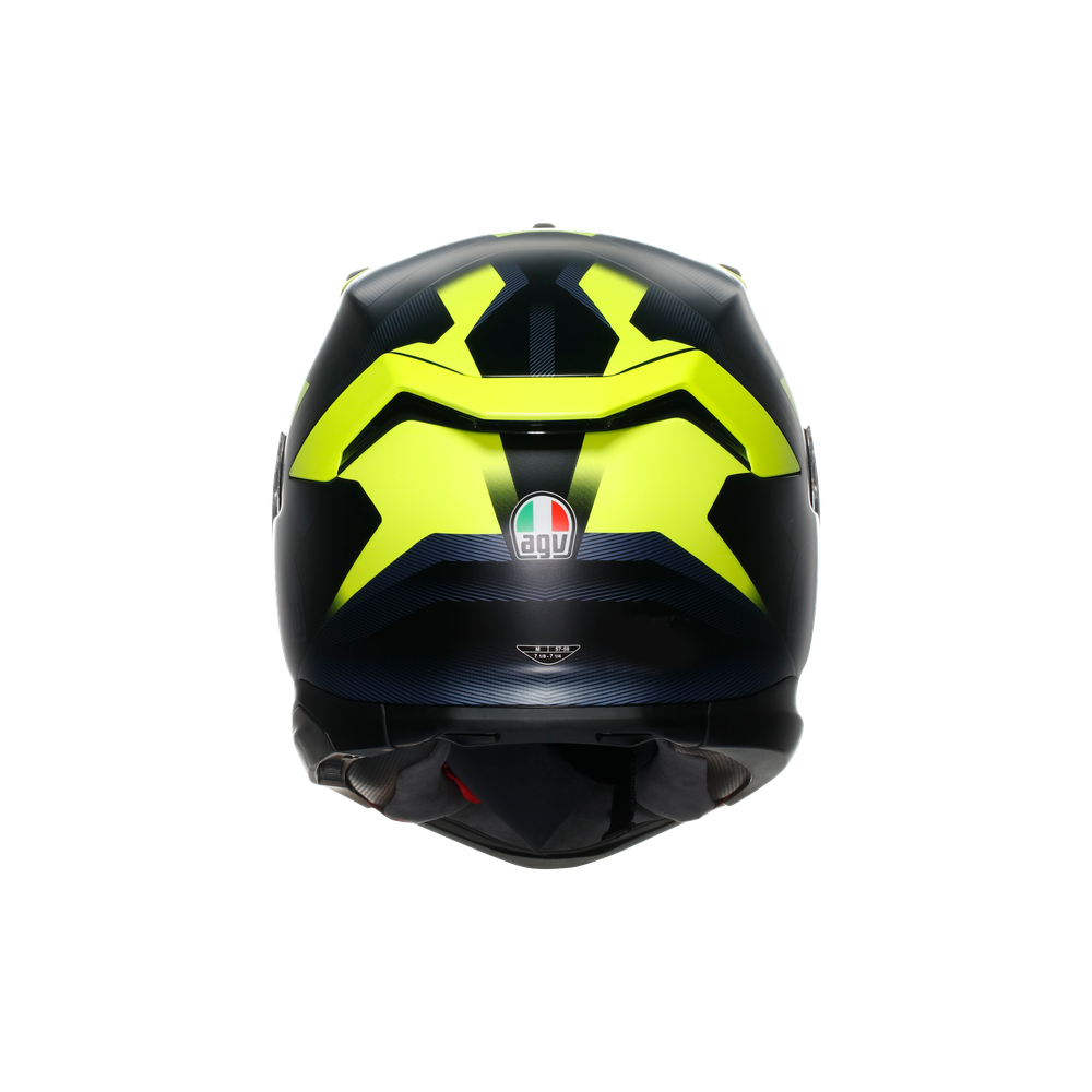 AGV K7 Glimpse Black / Fluo Yellow