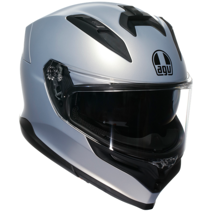 AGV K7 Mono Matt Prisma Silver