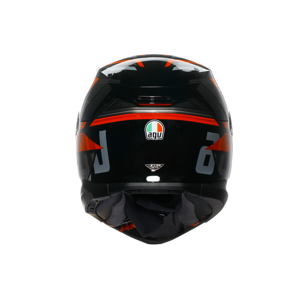 AGV K7 Taurax Black / Red