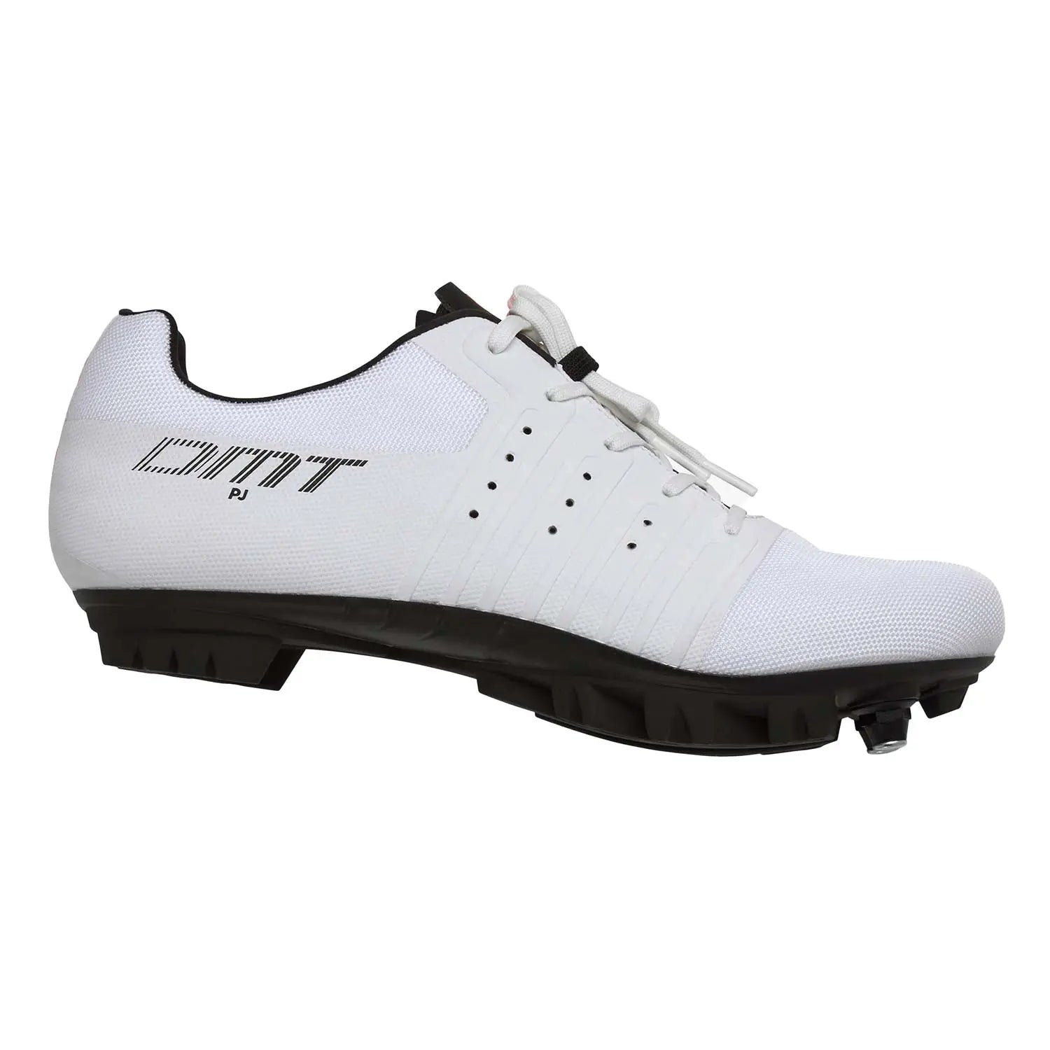 DMT KM4 PJ Gravel/XC Shoes White / Black - FREE UK Shipping, FREE 365 Day Returns | Moto Central