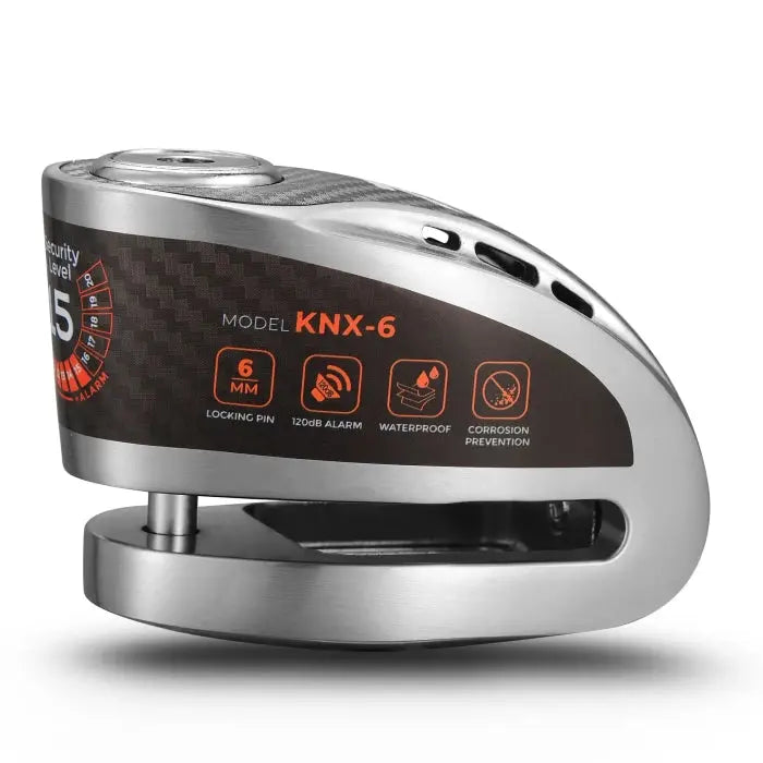 Kovix Overlord KNX6 Alarm Disc Lock Metal - 6mm Pin FREE UK Delivery, FREE 365 Day Returns | Moto Central