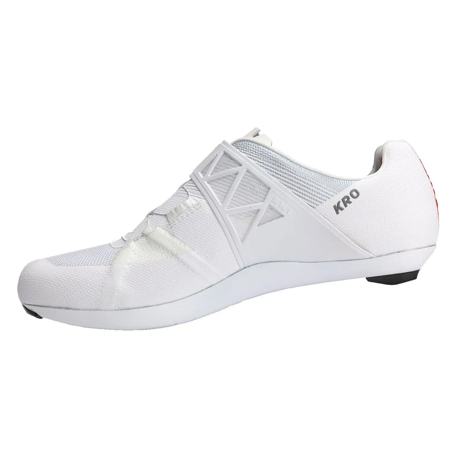 DMT KR0 Evo Road Shoes White / Silver - FREE UK Shipping, FREE 365 Day Returns | Moto Central
