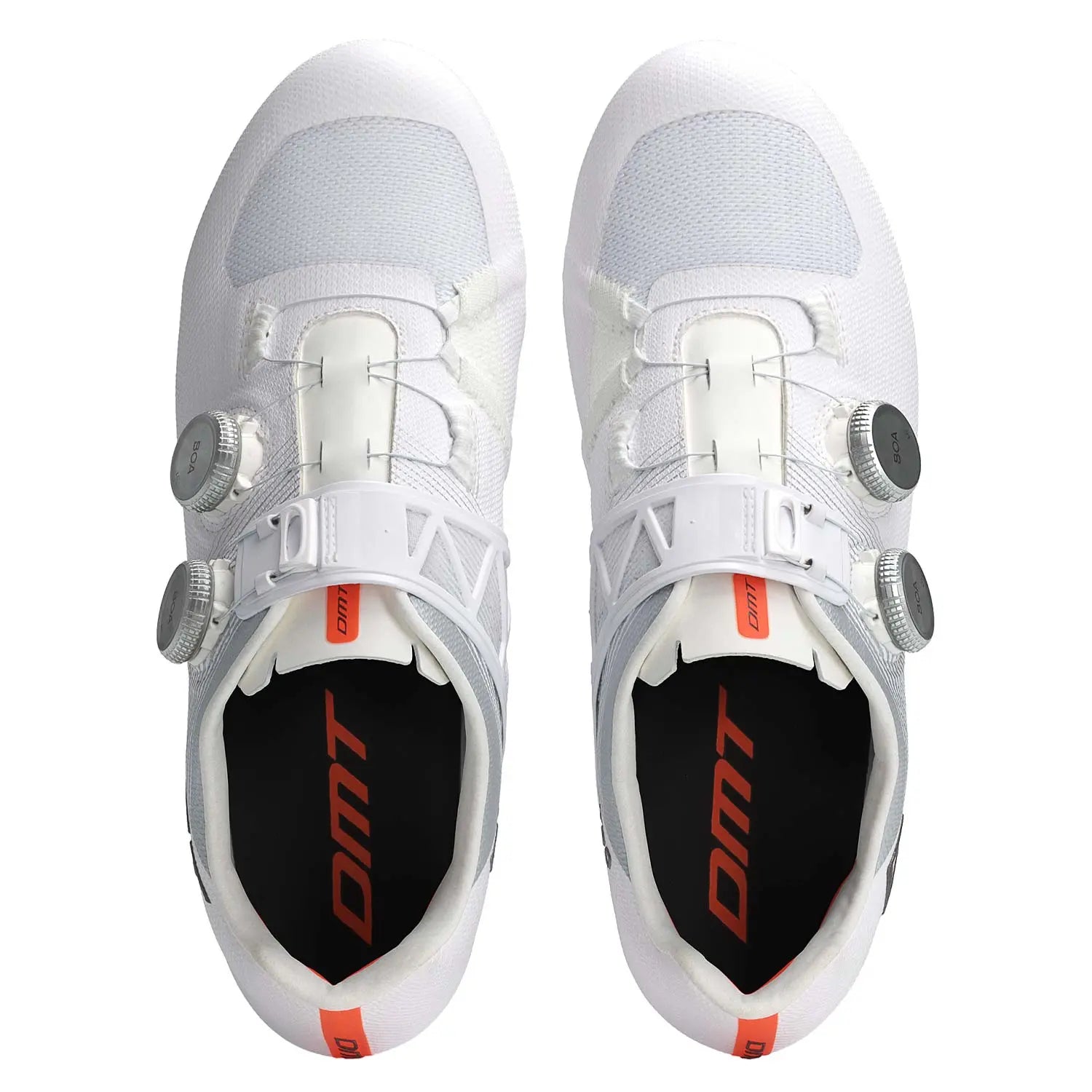 DMT KR0 Evo Road Shoes White / Silver - FREE UK Shipping, FREE 365 Day Returns | Moto Central