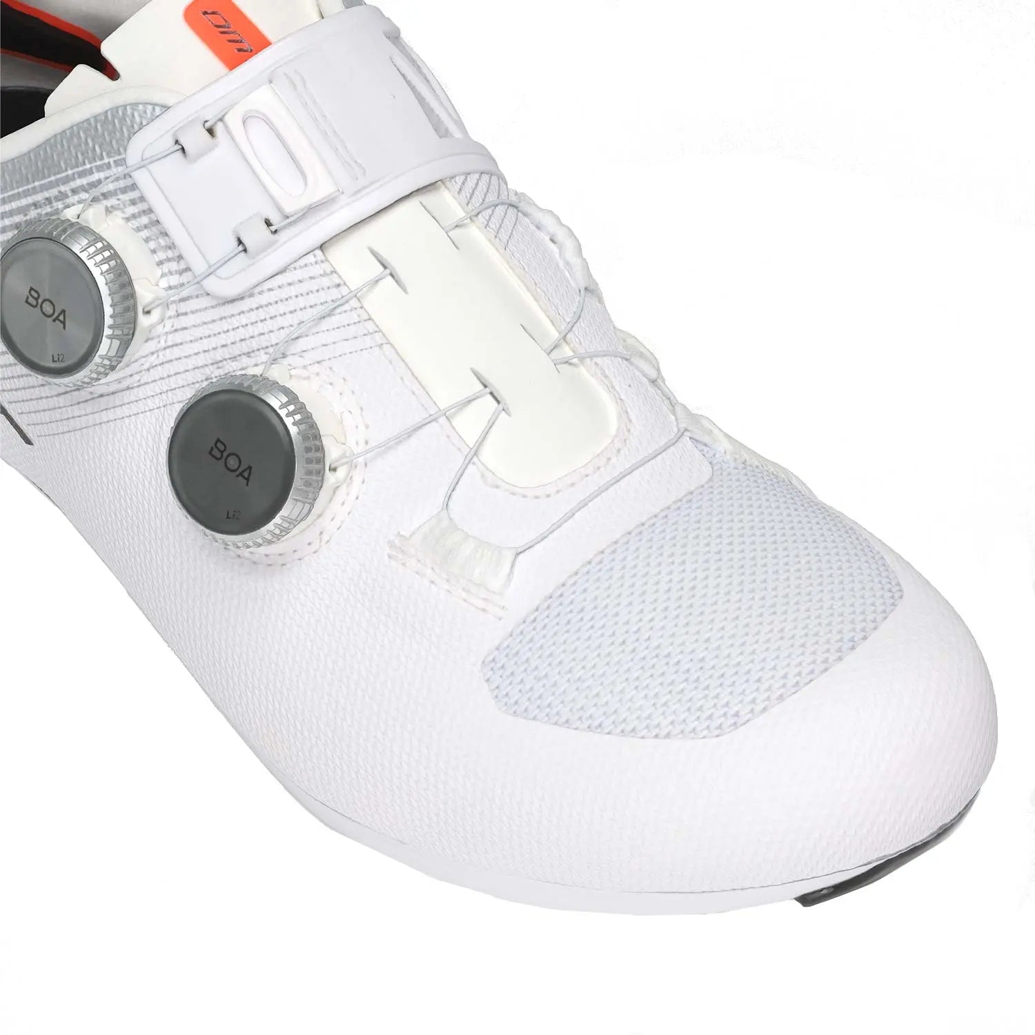 DMT KR0 Evo Road Shoes White / Silver - FREE UK Shipping, FREE 365 Day Returns | Moto Central