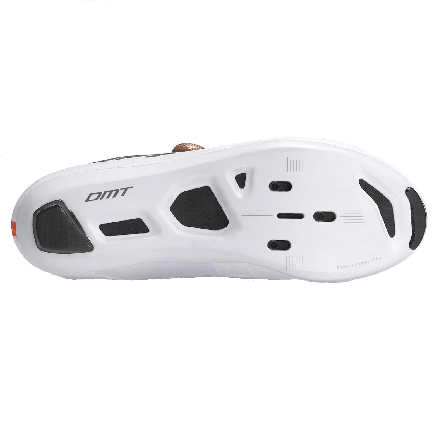 DMT KR0 Evo Road Shoes White / Bronze - FREE UK Shipping, FREE 365 Day Returns | Moto Central