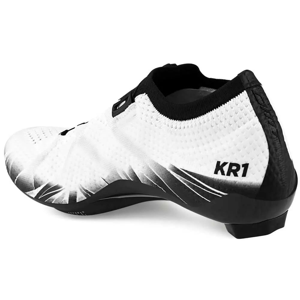 DMT KR1 Road Shoes White / Black - FREE UK Shipping, FREE 365 Day Returns | Moto Central