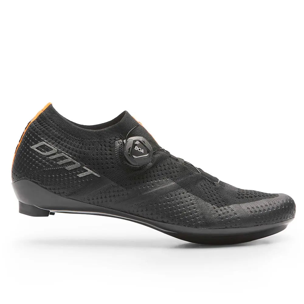 DMT KR1 Road Shoes Black - FREE UK Shipping, FREE 365 Day Returns | Moto Central