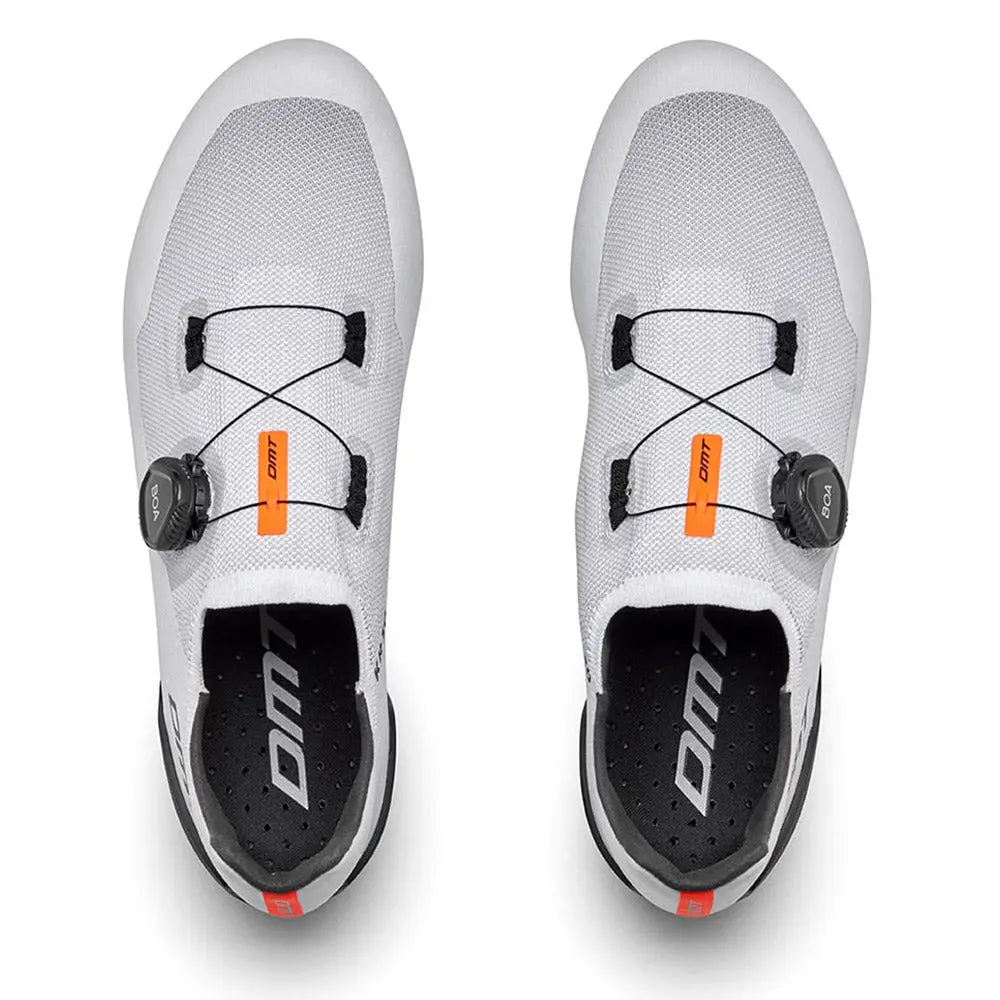 DMT KR30 Road Shoes White - FREE UK Shipping, FREE 365 Day Returns | Moto Central