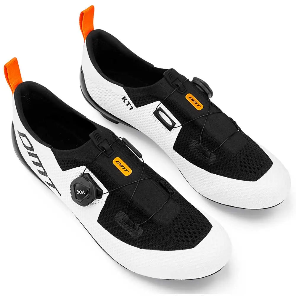 DMT KT1 Tri Shoes White - FREE UK Shipping, FREE 365 Day Returns | Moto Central