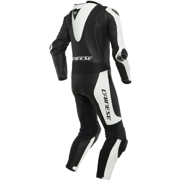 Dainese Laguna Seca 5 One Piece Perforated Leather Suit White / Black