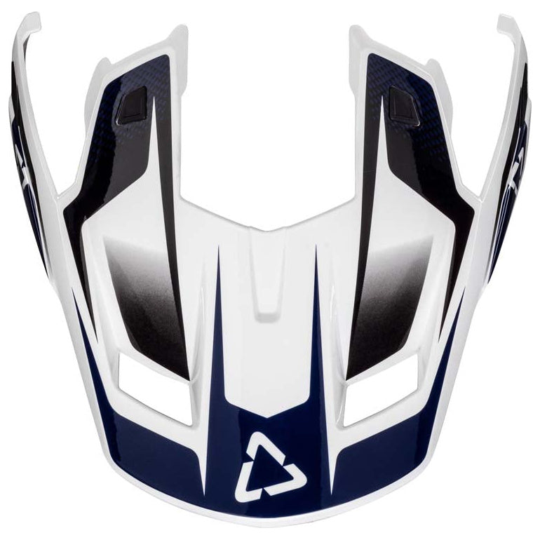 Leatt ADV 8.5 Helmet Kit Royal Blue / Red adventure motorcycle helmet, top view