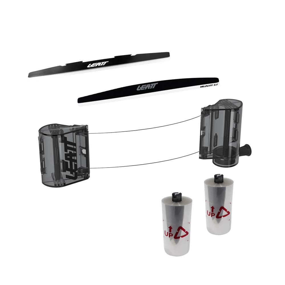 Leatt Roll-Off Velocity Kit 5.5/6.5 Canisters + Film + Dirt Strips - FREE UK Shipping, FREE 365 Day Returns | Moto Central