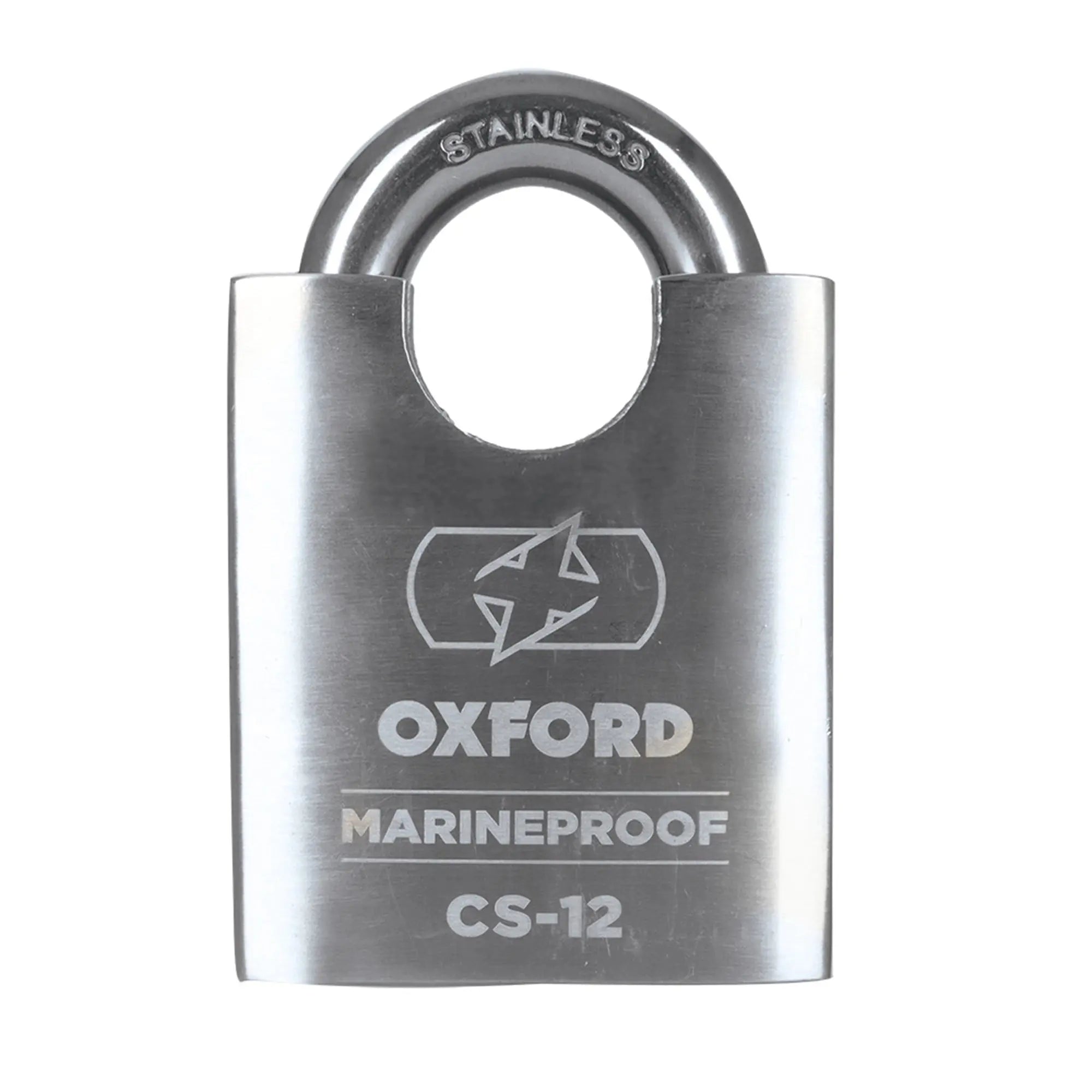 Oxford CS-12 Marine Proof Padlock FREE UK Delivery, FREE 365 Day Returns | Moto Central